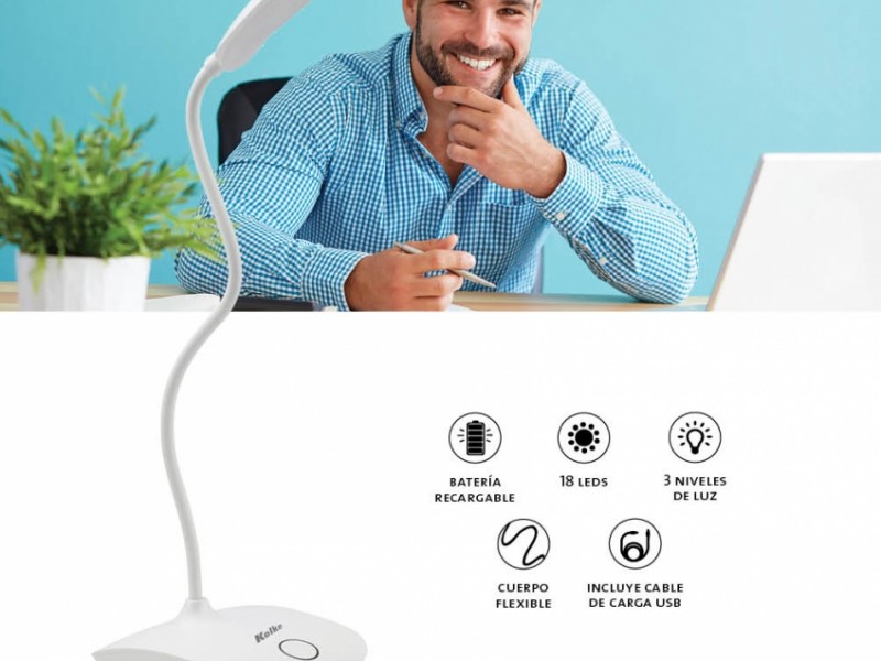 Lámpara de Escritorio LED KVL-190