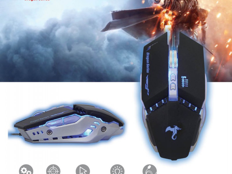 MOUSE GAMER ALPHA KGM-254