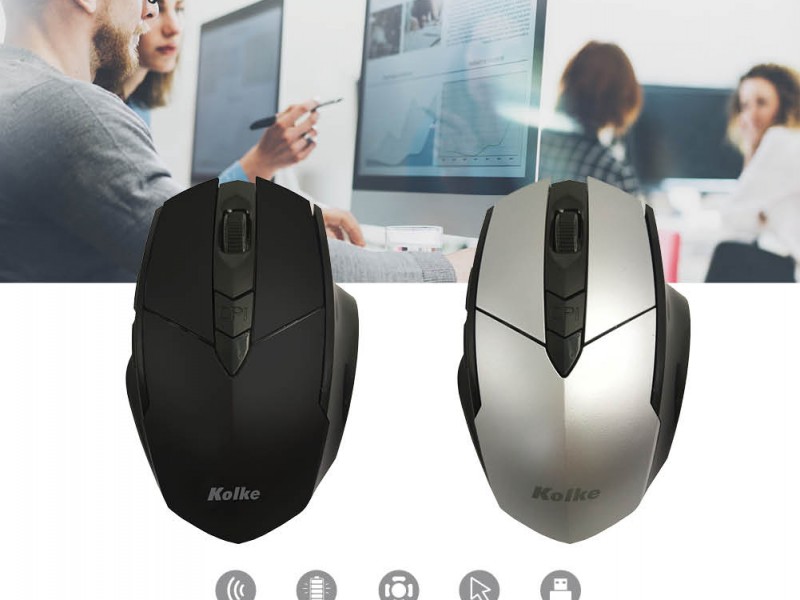 MOUSE INALÁMBRICO CON BATERÍA RECARGABLE KEM-249