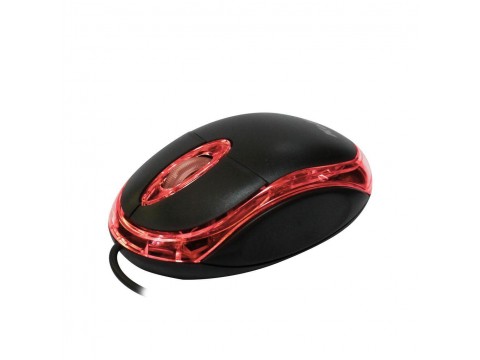 MOUSE ÓPTICO KM-117 CON LUZ
