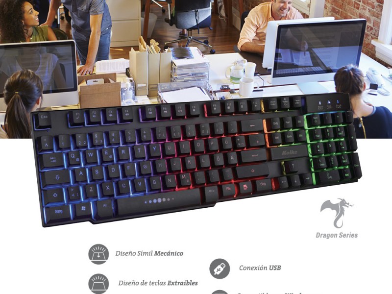 TECLADO DELTA KET- 1203