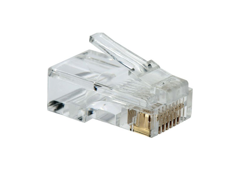 FICHAS RJ 45 X 100 UNIDADES