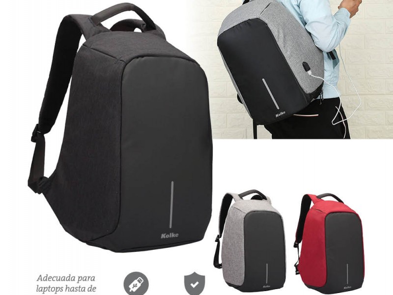 MOCHILA ANTI-ROBO KVM- 245