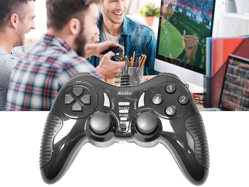 JOYSTICK KOLKE PC ANDROID POR CABLE CON OTG INCLUIDO KGJ-067