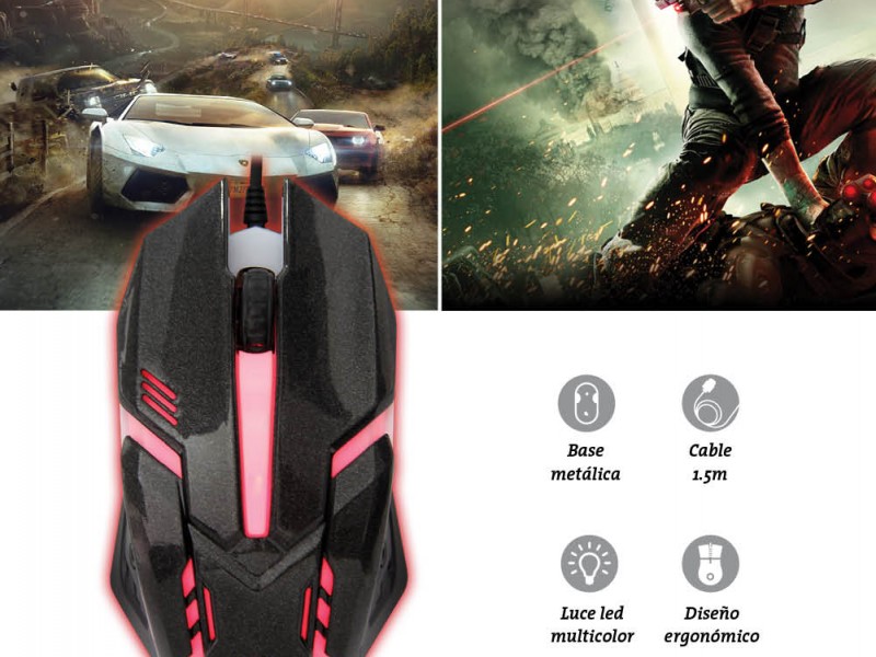 MOUSE GAMER PREDATOR KGM-104