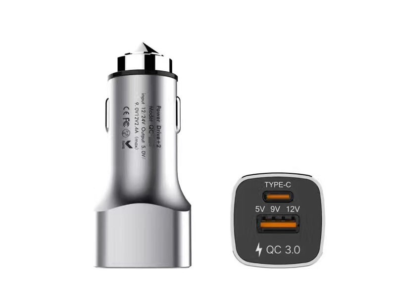 Cargador para auto FAST CHARGER 2 Usb